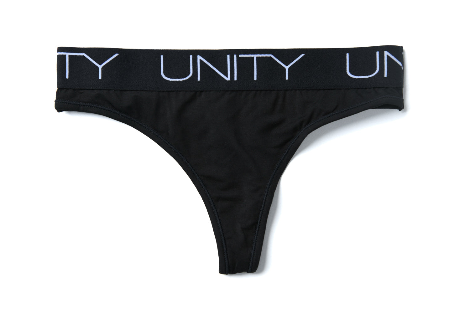 Women's Thong + U-Bralette Set - Deep Black – Unity Underwear Co